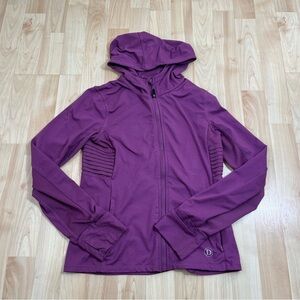 Girls Dover Saddlery Athletic Equestrian Full Zip Hooded Jacket Layer Size XL